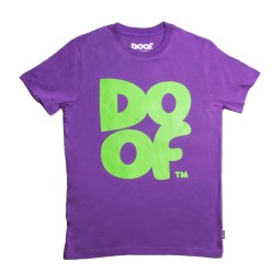 Doof Tee - Coloured (Purple+Green)