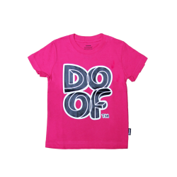 Doof Kids Tee - Maze (Pink)