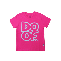 Doof Kids Tee - Outline (Pink)